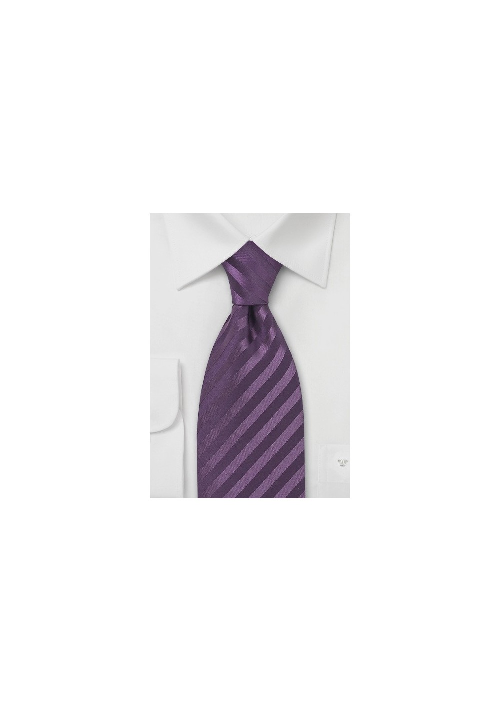 Light Eggplant Silk Tie