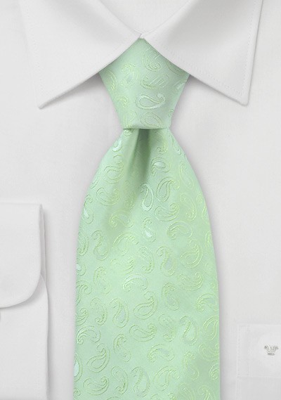 Keylime Paisley Tie