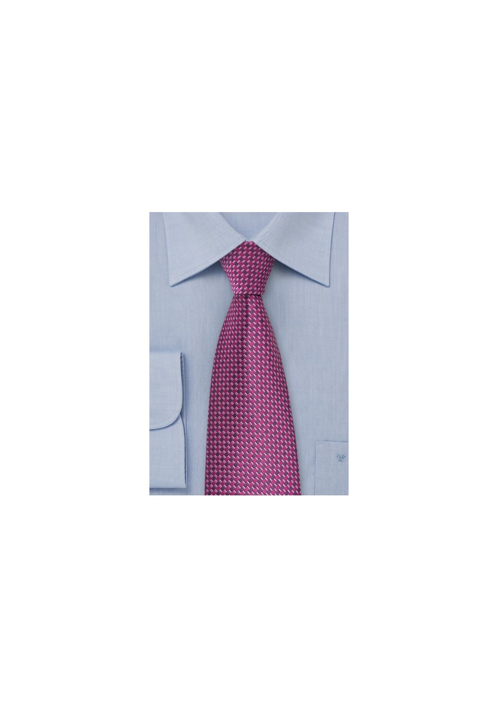 Modern Tie in Pink and Purple
