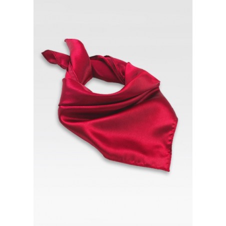 Cherry Red Womens Scarf
