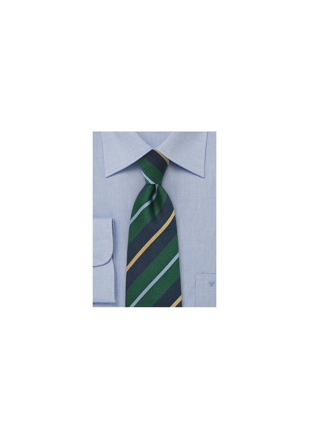 Essential Regimental Tie in Green