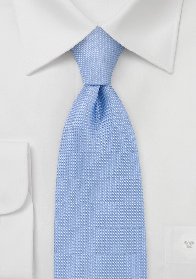 Textured Mist Blue Tie