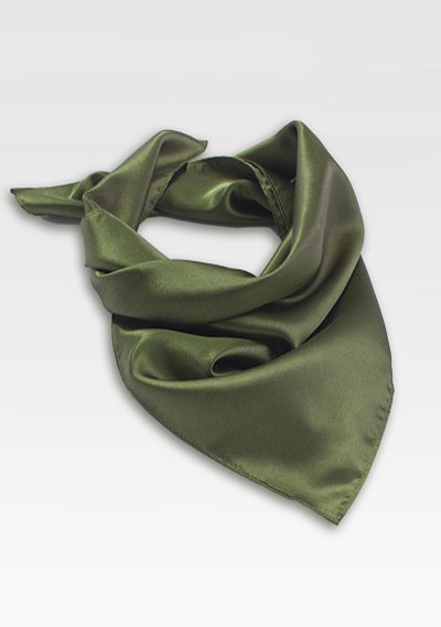 Womens Scarf in Olive Green | Cheap-Neckties.com