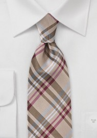 Masculine Plaid in Harvest Gold