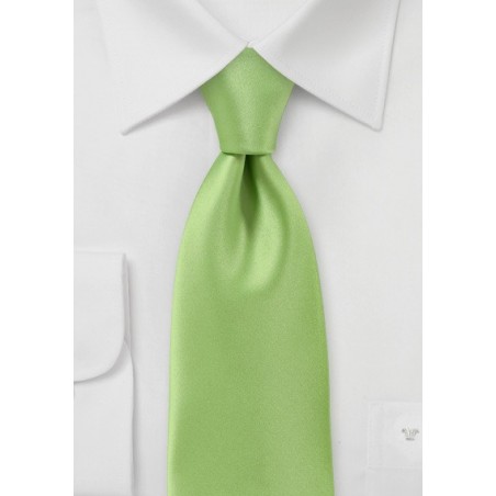 Lime Green Necktie