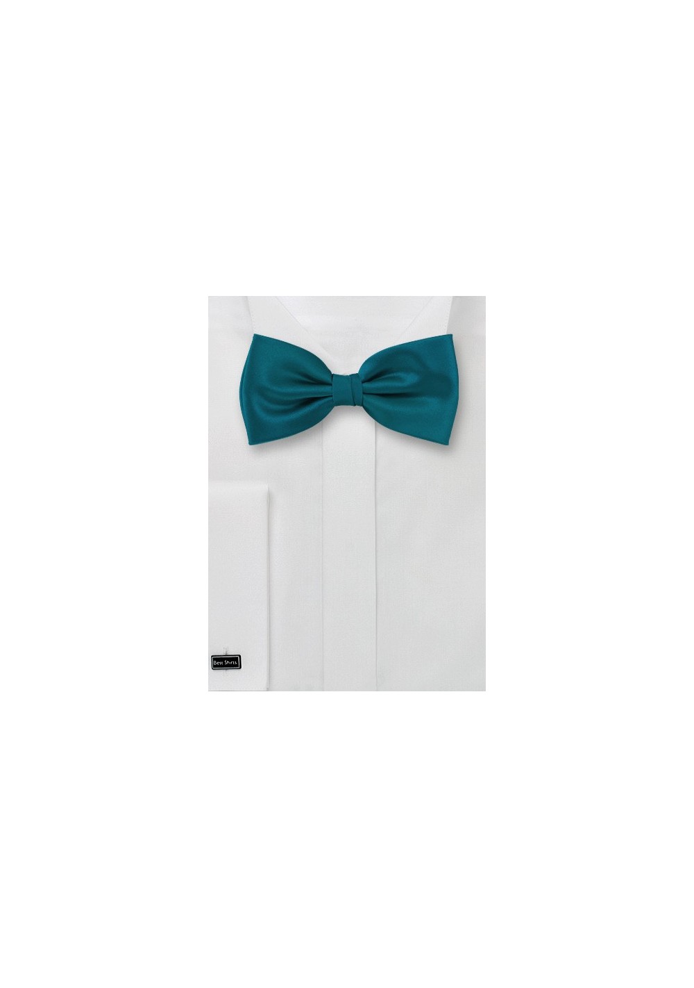 Peacock Blue Bow Tie