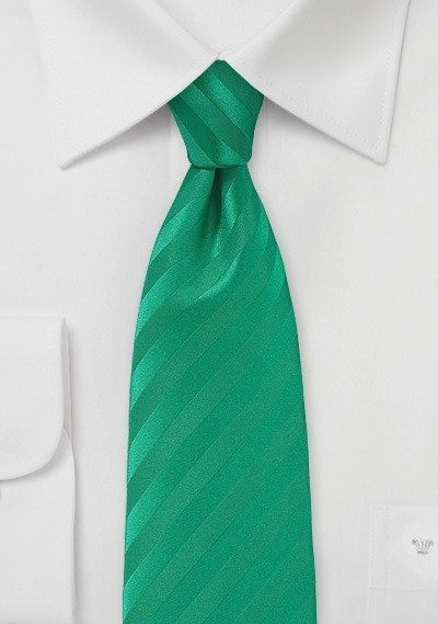 Narrow Fresh Emerald Neck Tie