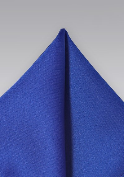 Solid Color Pocket Square in Horizon Blue