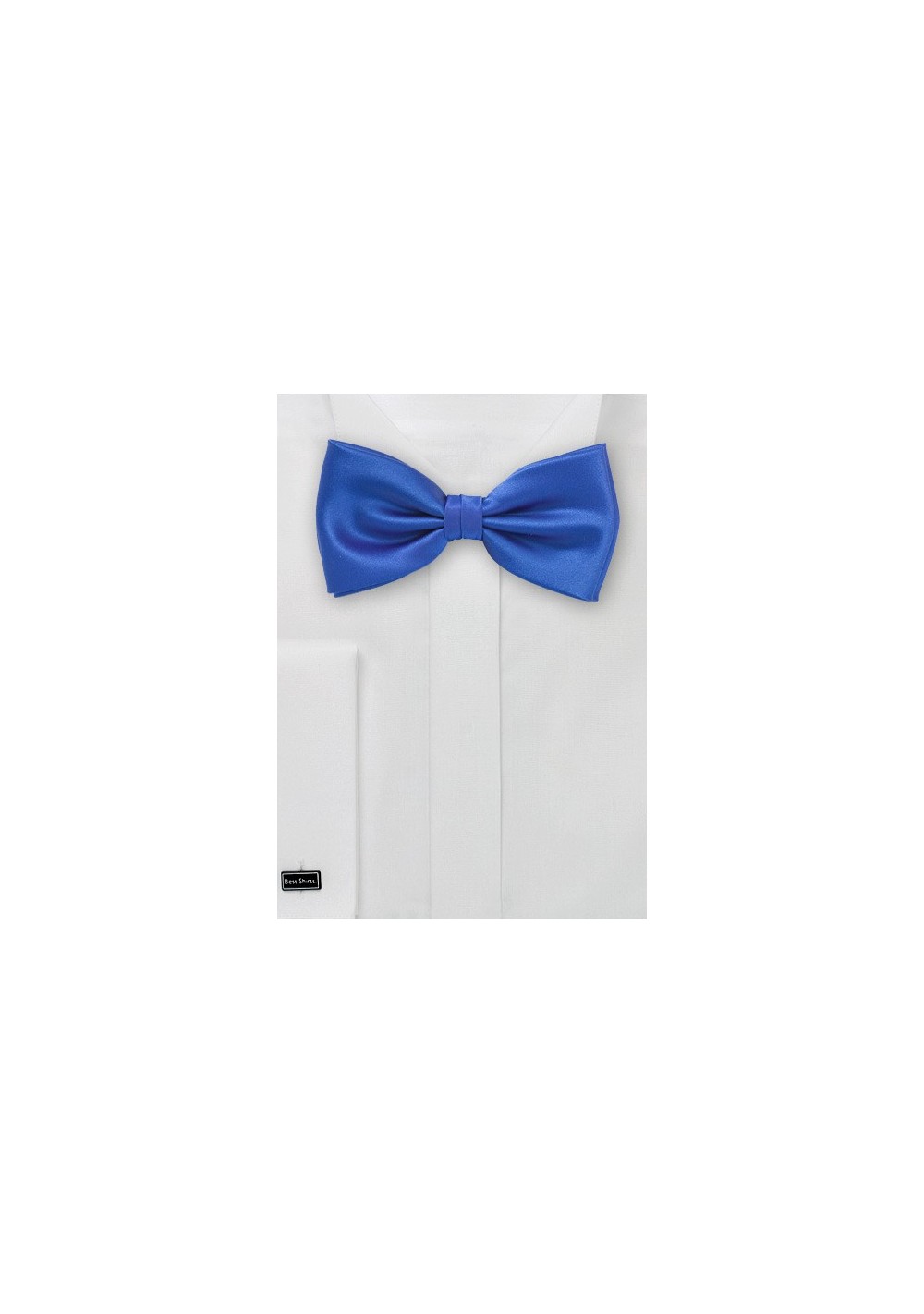 Solid Horizon Blue Bow Tie