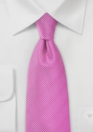 Orchid Pink Men's Tie