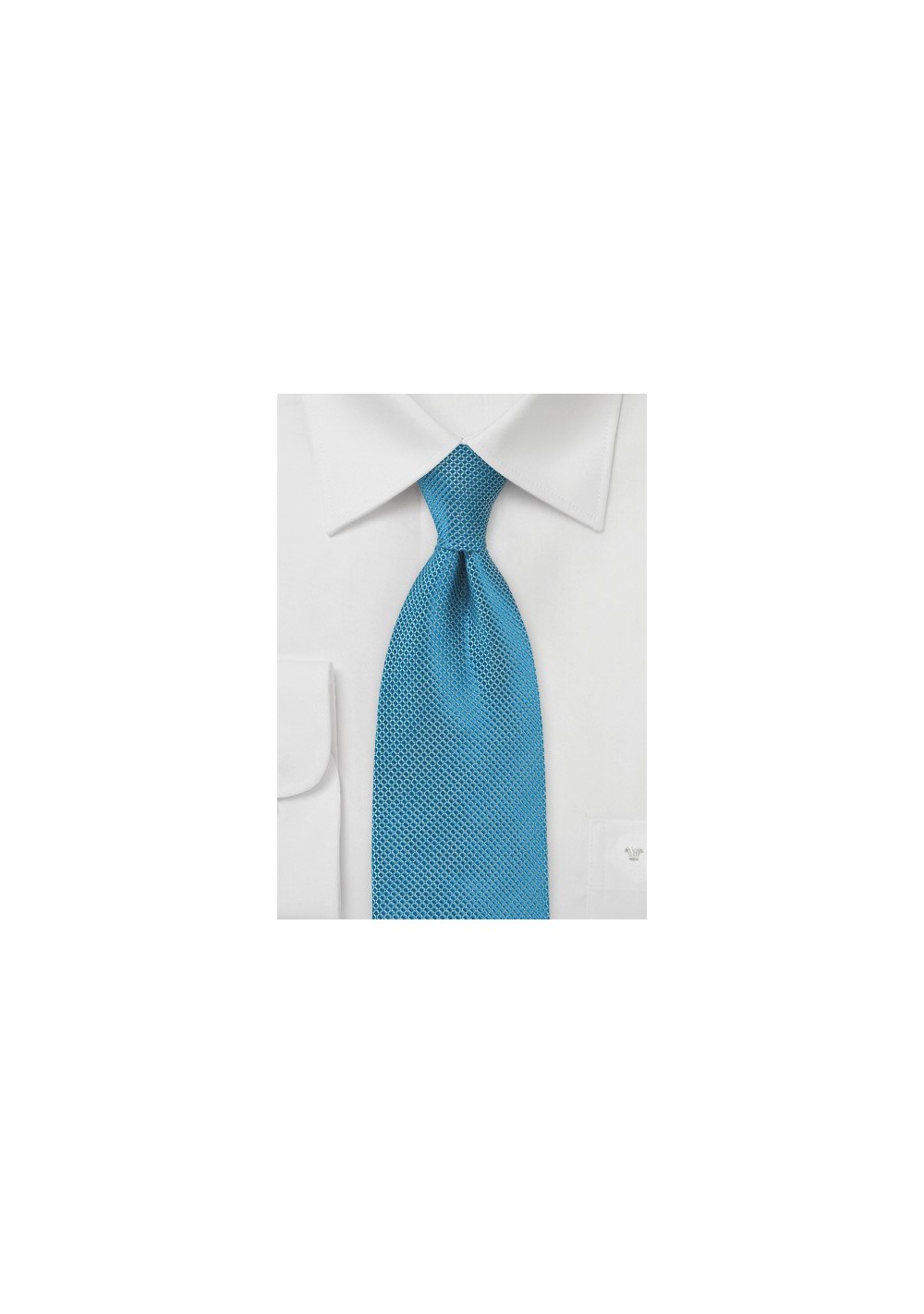 Pure Silk Tie in Blue Moon Color