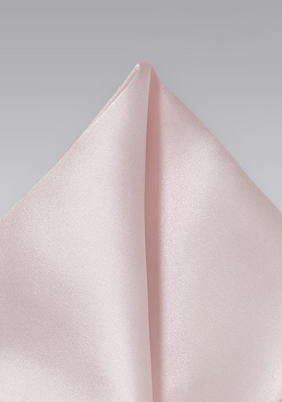 Ultra Light Pink Pocket Square