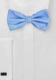 Bright Sky Blue Bow Tie