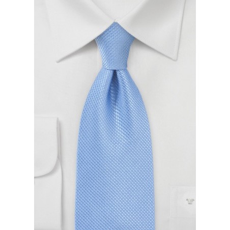 Hydrangea Blue Tie Kids Silk Tie