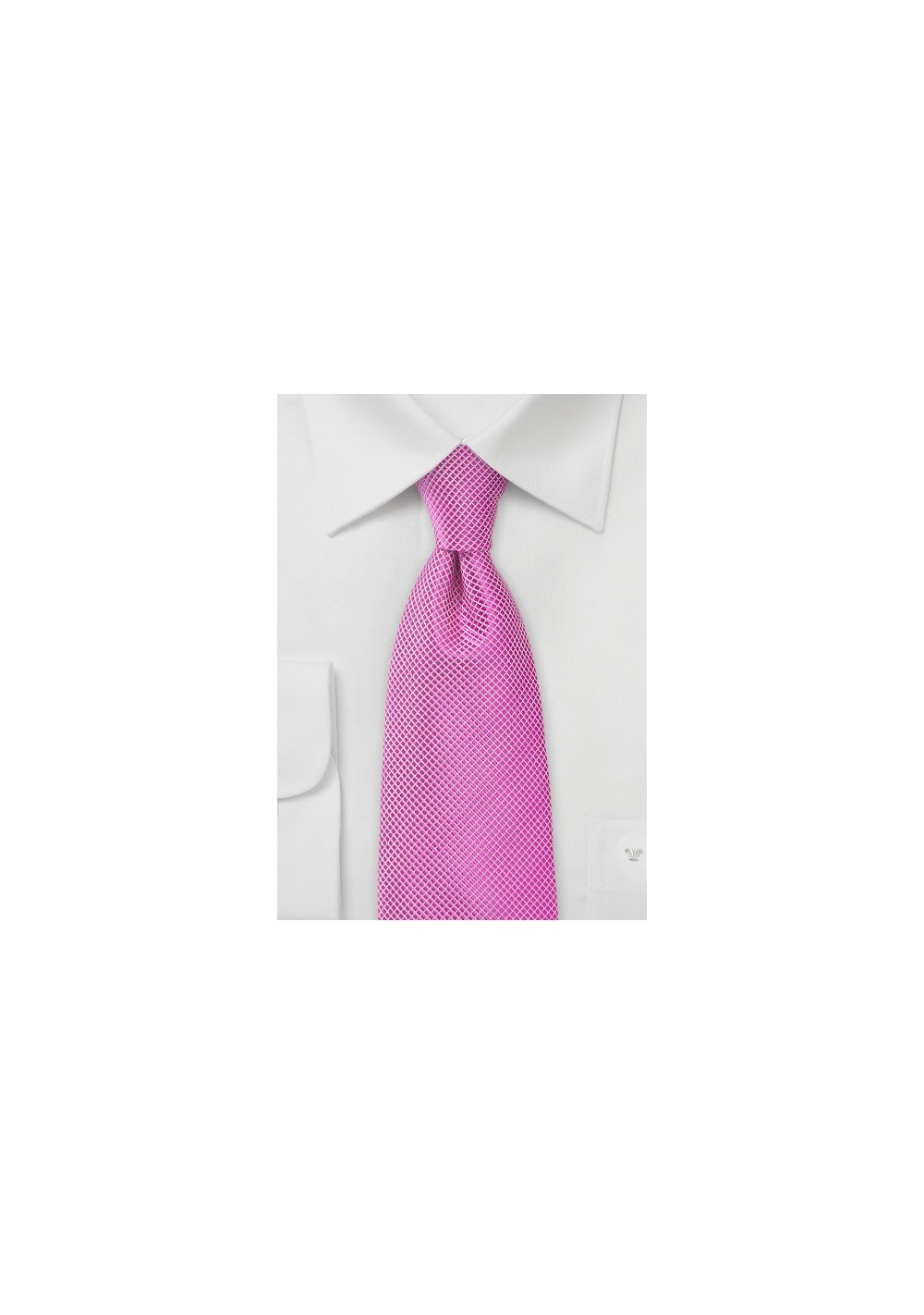Orchid Pink Men's Tie in Extra Length