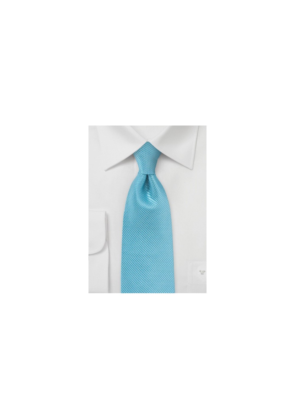 Sailboat Blue Silk Tie in Kids Size