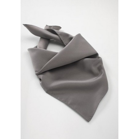Square Sized Women's Scarf in Gray