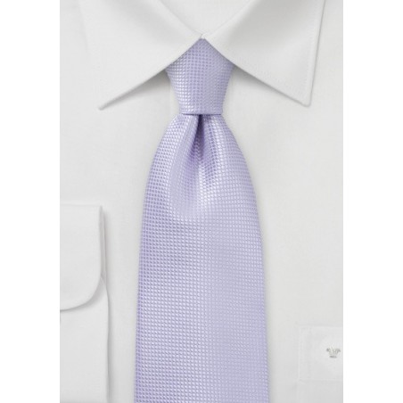 Pastel Lilac Hued Summer Tie