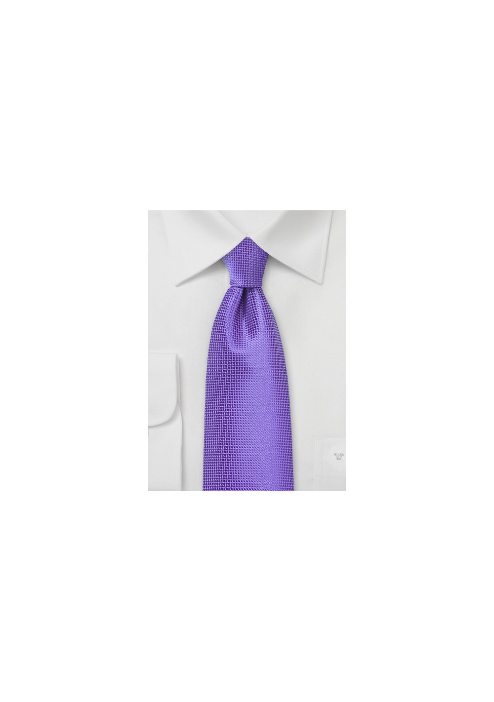 Bright Colored Tie in Opulent Purple