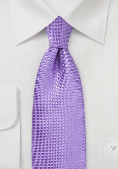 Royal Lilac Colored Necktie
