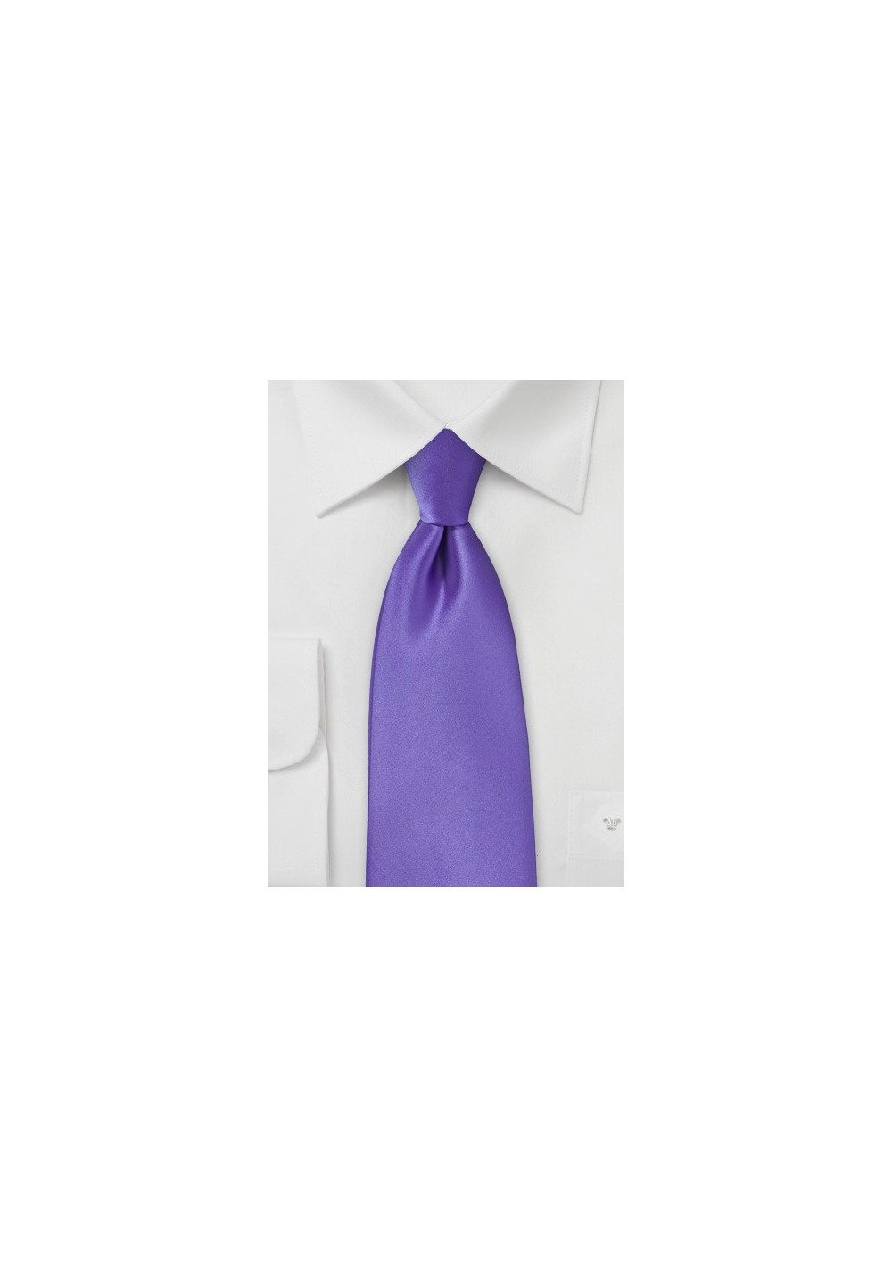 Freesia Purple Kids Sized Tie