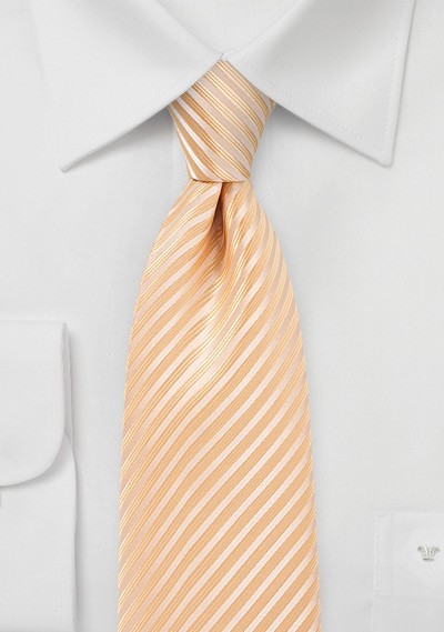 Peach Fuzz Colored Men's Tie