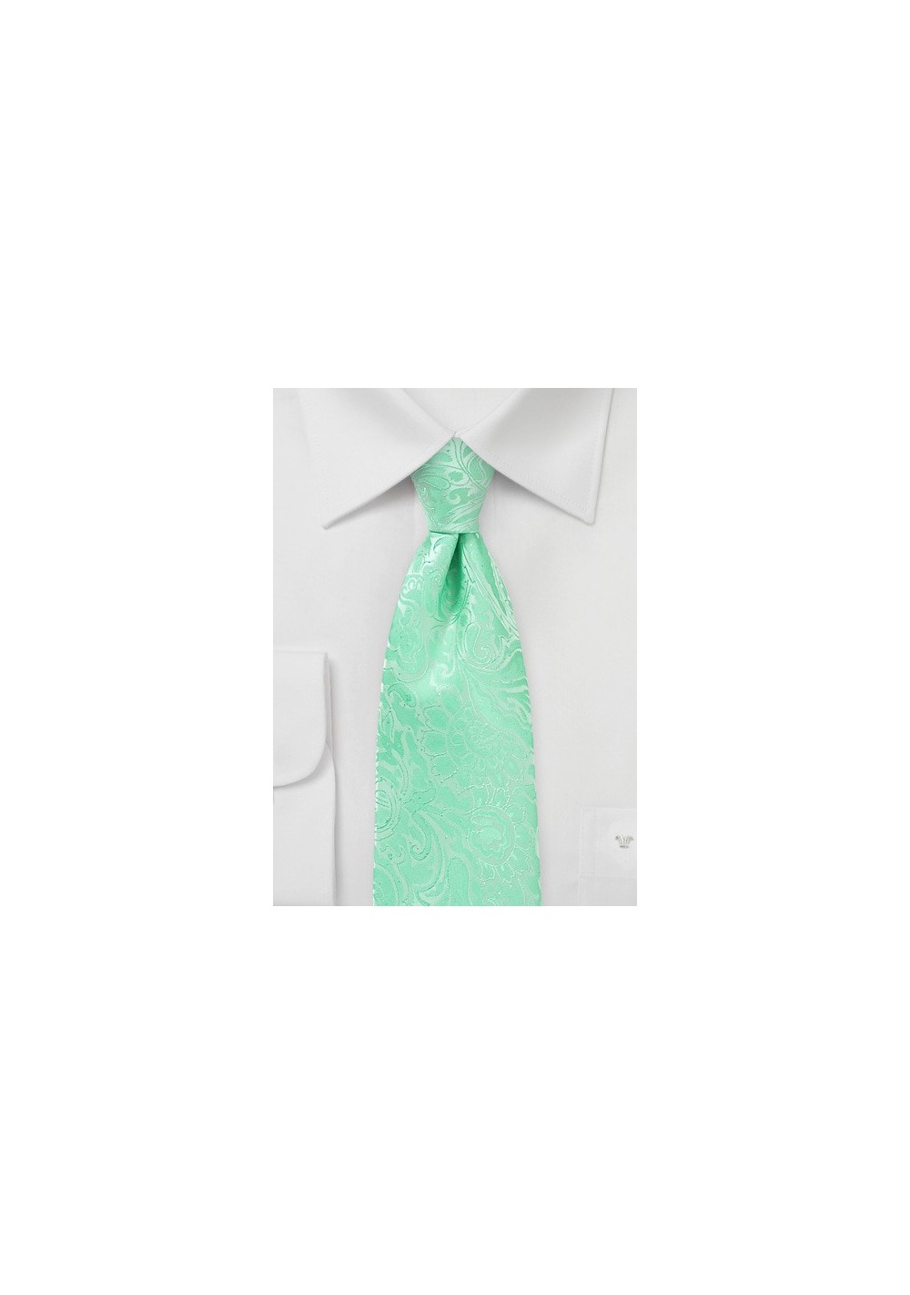 Spring Bud Green Summer Tie