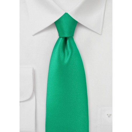 Fresh Emerald Green Necktie