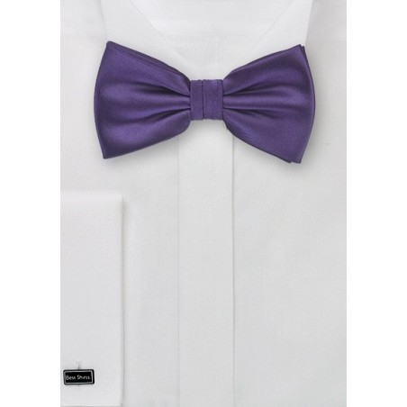 Dark Purple Bow Tie for Kids | Cheap-Neckties.com