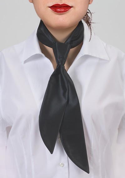 Women's Necktie in Dark Navy