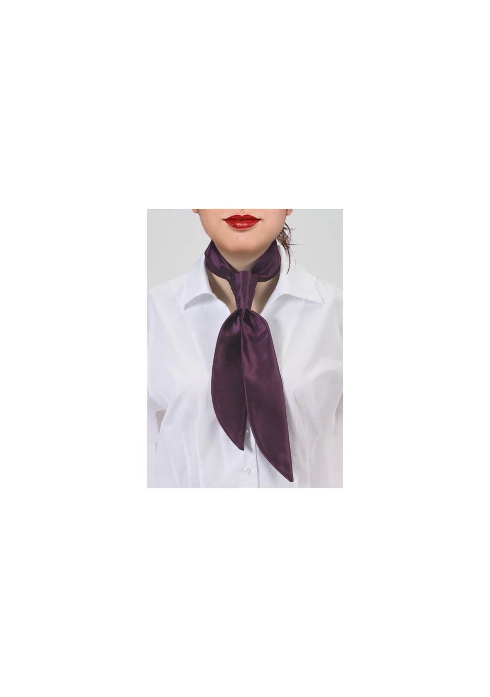 Grape Colored Womens Necktie
