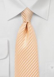 Peach Fuzz Necktie in XL Size