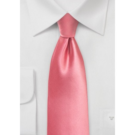 Bright Tulip Pink Necktie