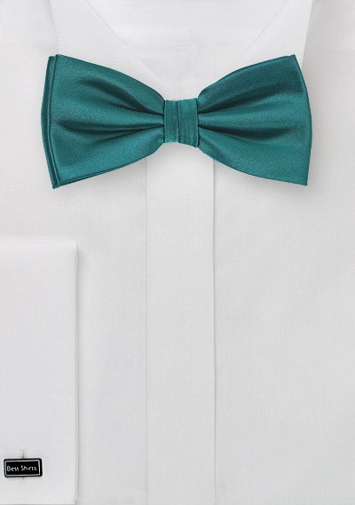 Bow Tie in Everglade Green