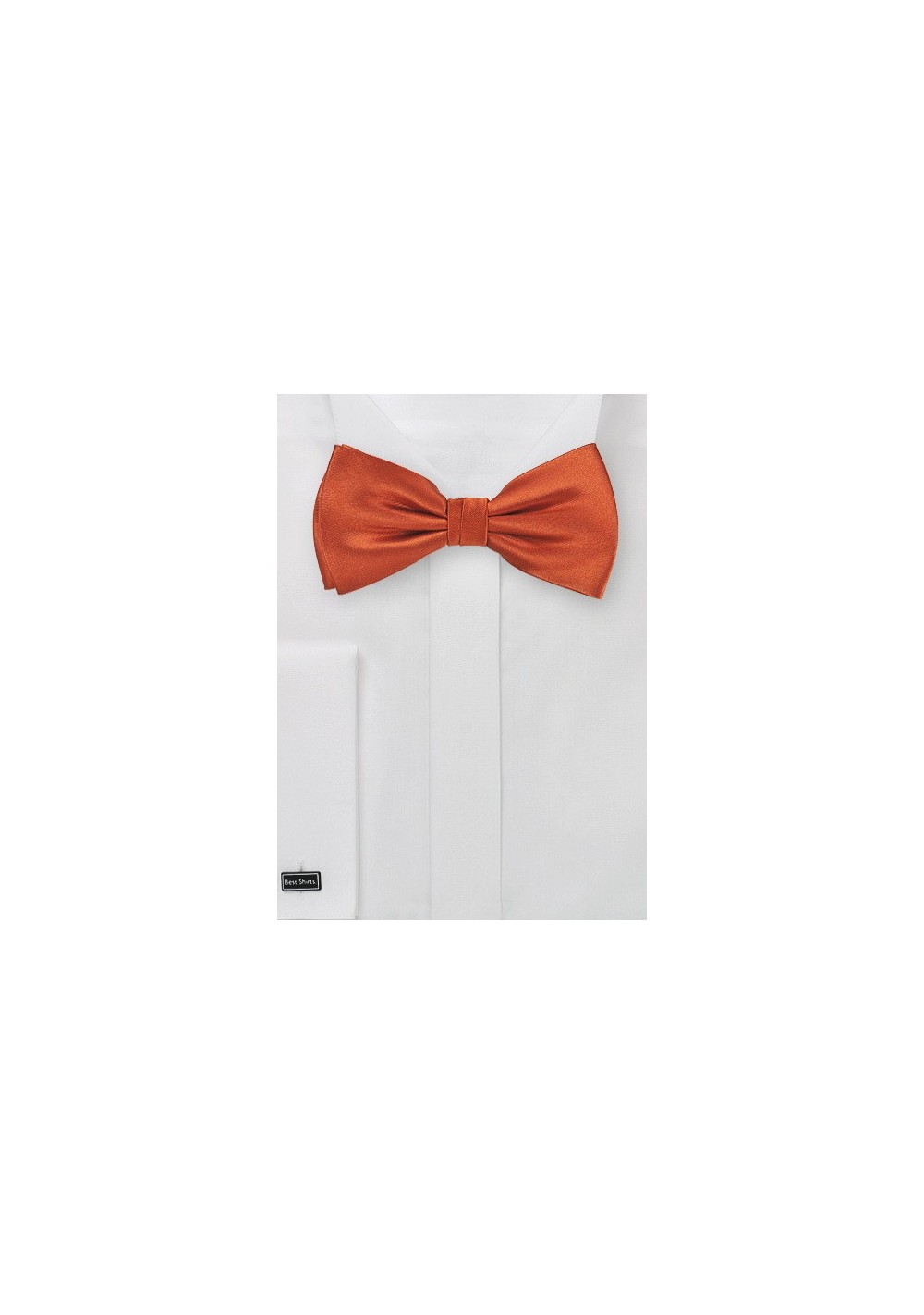 Dark Coral Red Bow Tie