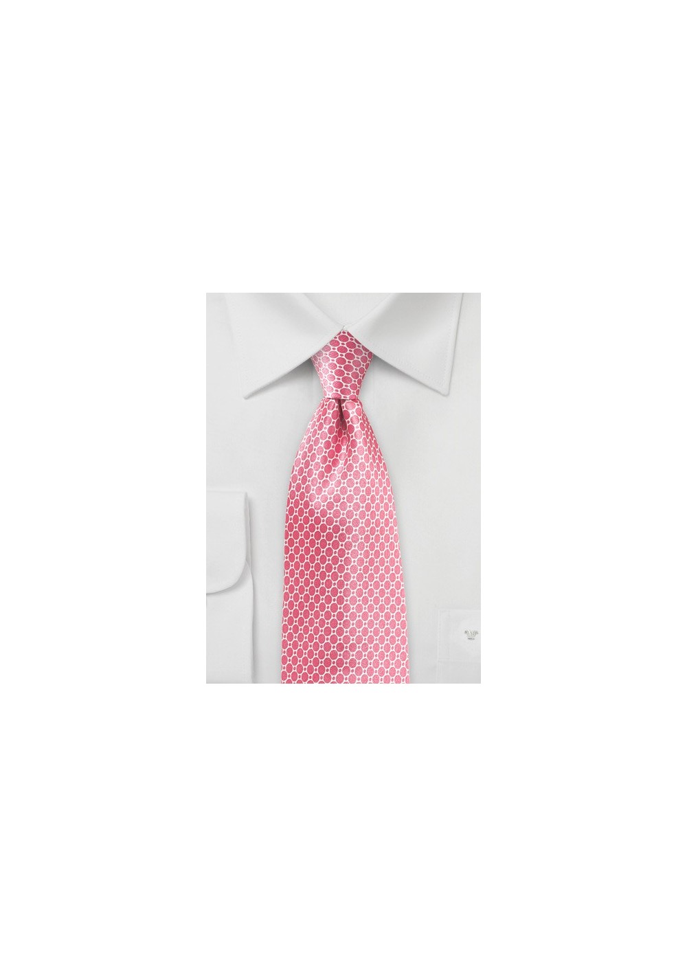 Confetti Pink Silk Designer Tie