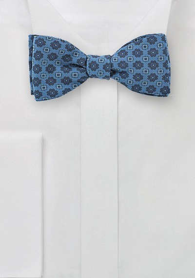 Blue Jean Colored Bow Tie