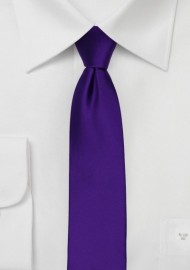 Skinny Tie in Regency Purple