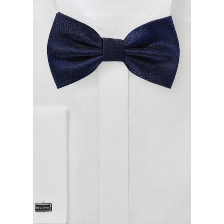Formal Bow Tie in Midnight Blue