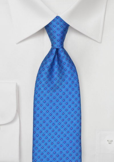 French Blue Mens Tie