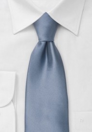 Slate Blue Kids Necktie