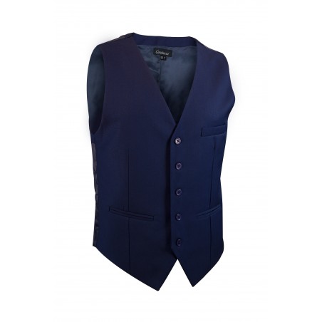 classic navy blue suit vest