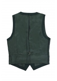 suit vest green backside