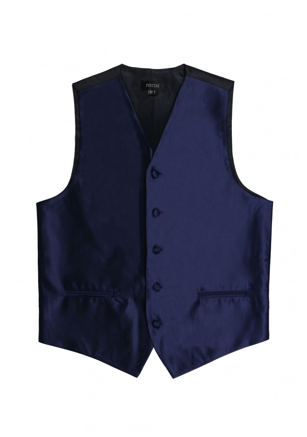 Formal Tuxedo Vest in Navy Blue | Cheap-Neckties.com