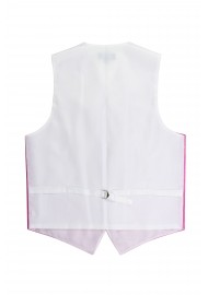 magenta pink menswear vest