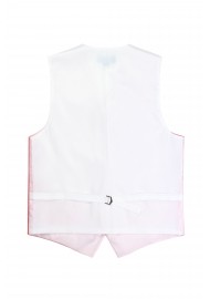 mens formalwear vest in coral pink