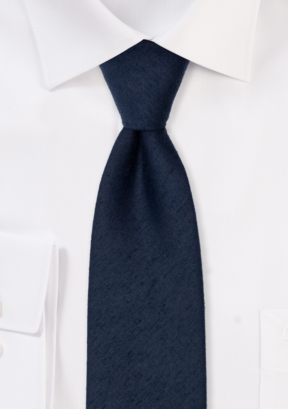 Modern Midnight Woolen Necktie
