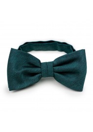 Woolen Bow Tie in Gem Green