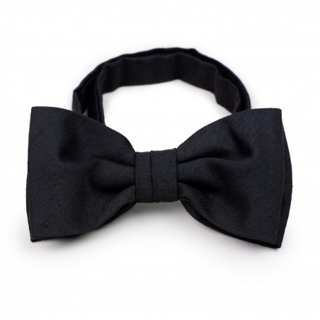 Woolen Black Bow Tie