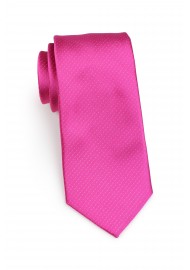 pin dot tie in bright magenta fuchsia pink